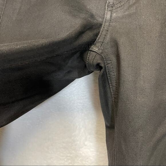 Rag & Bone‎ Distressed Black / Dark Gray Mid Rise Legging Skinny Jeans Size 26 - Picture 5 of 12